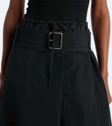 Loewe Belted cotton-blend midi skirt | Thumbnail 3 Loewe Belted cotton-blend midi skirt | Thumbnail 3