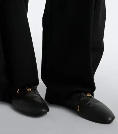 Loewe Wool barrel-leg pants | Thumbnail 4 Loewe Wool barrel-leg pants | Thumbnail 4