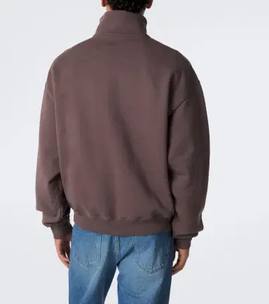 Jacquemus Camionneur half-zip cotton jersey sweatshirt | Thumbnail 3 Jacquemus Camionneur half-zip cotton jersey sweatshirt | Thumbnail 3