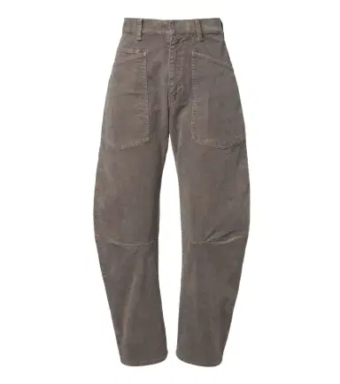 Nili Lotan Shon cotton-blend barrel-leg pants | Thumbnail 1 Nili Lotan Shon cotton-blend barrel-leg pants | Thumbnail 1