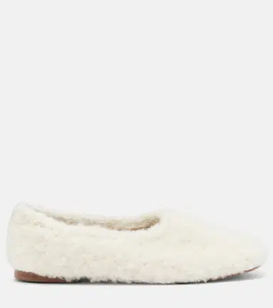 Gabriela Hearst Emperor shearling ballet flats | Thumbnail 2 Gabriela Hearst Emperor shearling ballet flats | Thumbnail 2