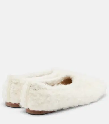 Gabriela Hearst Emperor shearling ballet flats | Thumbnail 3 Gabriela Hearst Emperor shearling ballet flats | Thumbnail 3