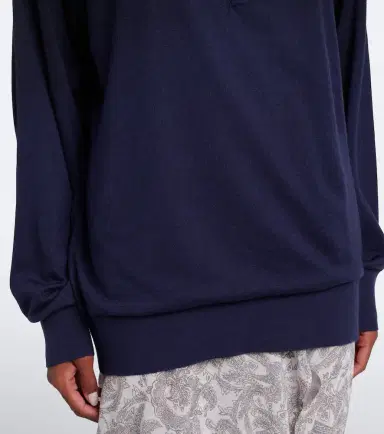 Acne Studios Silk, wool, and cashmere polo sweater | Thumbnail 7 Acne Studios Silk, wool, and cashmere polo sweater | Thumbnail 7