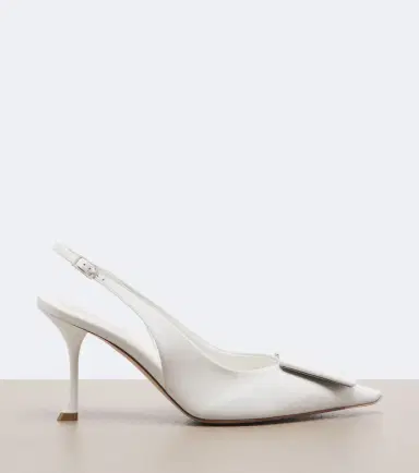 Roger Vivier Viv' In The City leather slingback pumps | Thumbnail 4 Roger Vivier Viv' In The City leather slingback pumps | Thumbnail 4