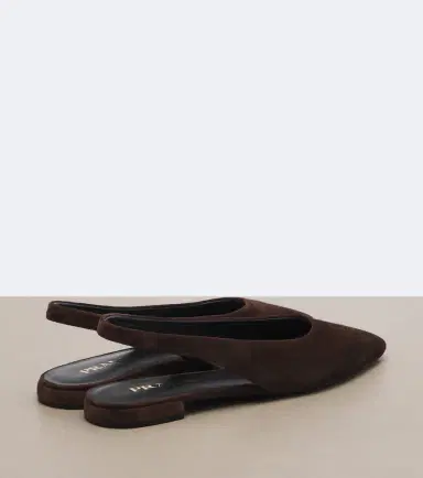 Prada Suede slingback flats | Thumbnail 4 Prada Suede slingback flats | Thumbnail 4