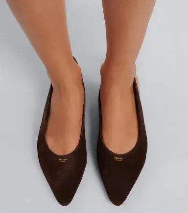 Prada Suede slingback flats | Thumbnail 6 Prada Suede slingback flats | Thumbnail 6