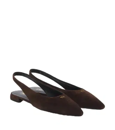 Prada Suede slingback flats | Thumbnail 1 Prada Suede slingback flats | Thumbnail 1