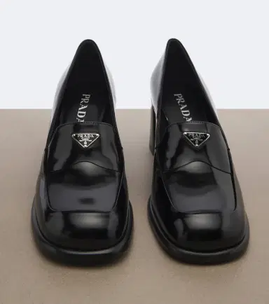 Prada Patent leather loafer pumps | Thumbnail 3 Prada Patent leather loafer pumps | Thumbnail 3