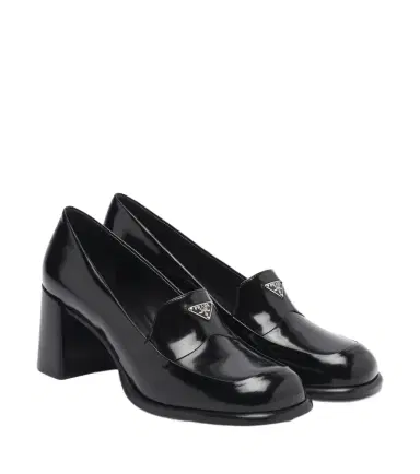 Prada Patent leather loafer pumps | Thumbnail 1 Prada Patent leather loafer pumps | Thumbnail 1