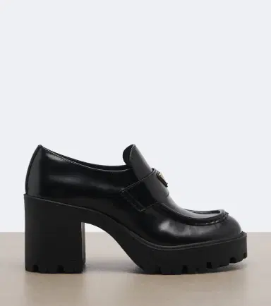 Prada Leather platform loafers | Thumbnail 3 Prada Leather platform loafers | Thumbnail 3