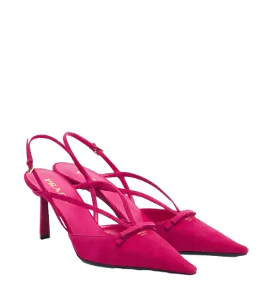 Prada Suede slingback pumps | Thumbnail 1 Prada Suede slingback pumps | Thumbnail 1