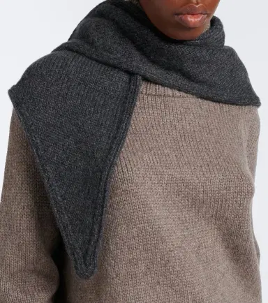 The Row Pyrite cashmere scarf | Thumbnail 4 The Row Pyrite cashmere scarf | Thumbnail 4