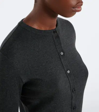 The Row Alena cotton, cashmere, and silk cardigan | Thumbnail 6 The Row Alena cotton, cashmere, and silk cardigan | Thumbnail 6