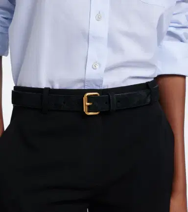 The Row Geo suede belt | Thumbnail 3 The Row Geo suede belt | Thumbnail 3