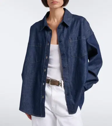 The Frankie Shop Deira denim shirt | Thumbnail 5 The Frankie Shop Deira denim shirt | Thumbnail 5