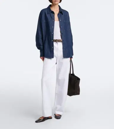 The Frankie Shop Deira denim shirt | Thumbnail 6 The Frankie Shop Deira denim shirt | Thumbnail 6