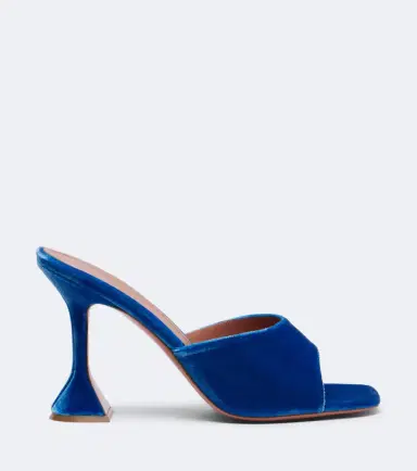 Amina Muaddi Lupita velvet mules | Thumbnail 3 Amina Muaddi Lupita velvet mules | Thumbnail 3