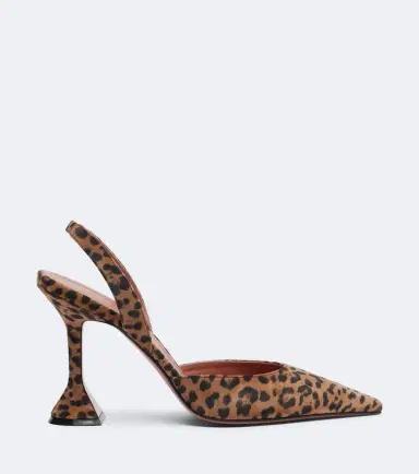 Amina Muaddi Holli leopard-print suede slingback pumps | Thumbnail 2 Amina Muaddi Holli leopard-print suede slingback pumps | Thumbnail 2
