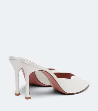 Amina Muaddi Alexa satin mules | Thumbnail 2 Amina Muaddi Alexa satin mules | Thumbnail 2