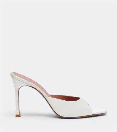 Amina Muaddi Alexa satin mules | Thumbnail 3 Amina Muaddi Alexa satin mules | Thumbnail 3