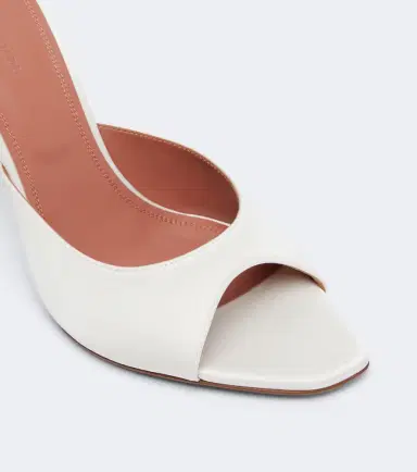 Amina Muaddi Alexa satin mules | Thumbnail 4 Amina Muaddi Alexa satin mules | Thumbnail 4