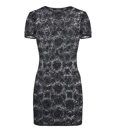 Gucci Sequined floral lace mini dress | Thumbnail 1 Gucci Sequined floral lace mini dress | Thumbnail 1