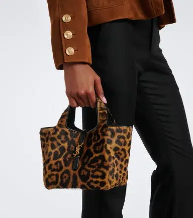 Saint Laurent Le 5 à 7 Bea Baby calf hair top-handle bag | Thumbnail 8 Saint Laurent Le 5 à 7 Bea Baby calf hair top-handle bag | Thumbnail 8