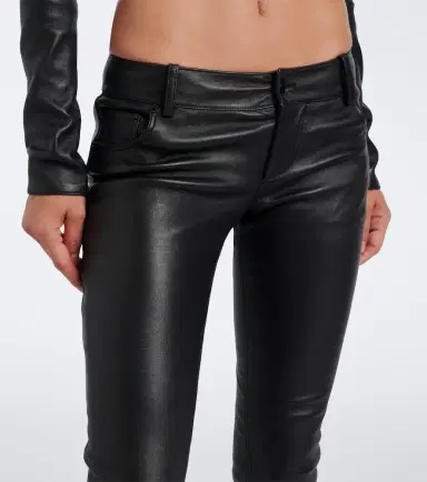 Gucci Leather slim pants | Thumbnail 5 Gucci Leather slim pants | Thumbnail 5
