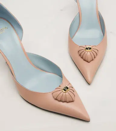 Valentino Garavani Caur Royal leather pumps | Thumbnail 4 Valentino Garavani Caur Royal leather pumps | Thumbnail 4