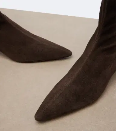 The Row Liisa suede ankle boots | Thumbnail 4 The Row Liisa suede ankle boots | Thumbnail 4