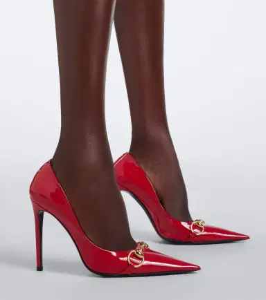 Gucci Donna Horsebit patent leather pumps | Thumbnail 6 Gucci Donna Horsebit patent leather pumps | Thumbnail 6