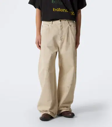 Balenciaga Distressed wide-leg jeans | Thumbnail 4 Balenciaga Distressed wide-leg jeans | Thumbnail 4