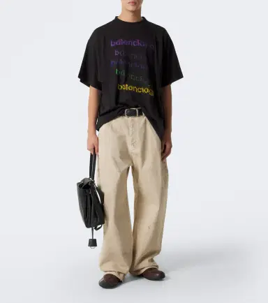 Balenciaga Distressed wide-leg jeans | Thumbnail 5 Balenciaga Distressed wide-leg jeans | Thumbnail 5