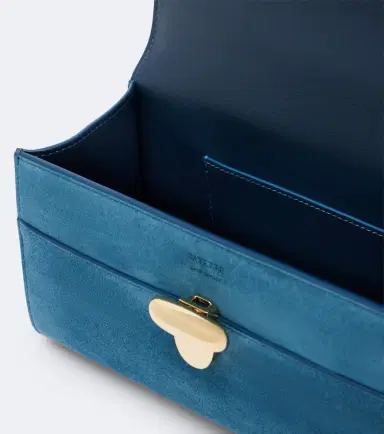 Savette Symmetry Pochette Small suede top-handle bag | Thumbnail 2 Savette Symmetry Pochette Small suede top-handle bag | Thumbnail 2