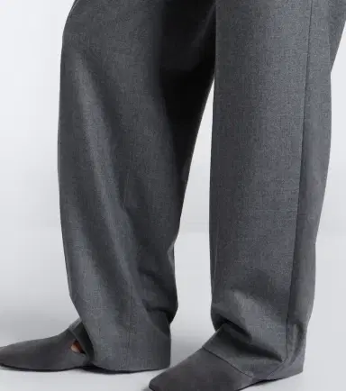 Max Mara Belted cashmere-blend wide-leg pants | Thumbnail 3 Max Mara Belted cashmere-blend wide-leg pants | Thumbnail 3