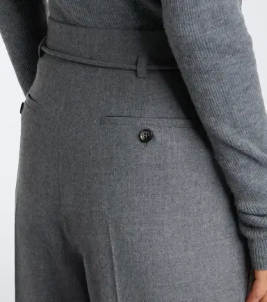 Max Mara Belted cashmere-blend wide-leg pants | Thumbnail 5 Max Mara Belted cashmere-blend wide-leg pants | Thumbnail 5