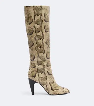 Isabel Marant Jany snake-effect leather knee-high boots | Thumbnail 3 Isabel Marant Jany snake-effect leather knee-high boots | Thumbnail 3