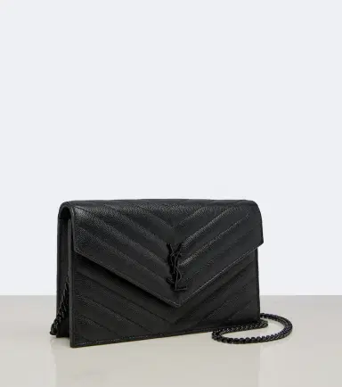 Saint Laurent Cassandre Envelope leather wallet on chain | Thumbnail 2 Saint Laurent Cassandre Envelope leather wallet on chain | Thumbnail 2