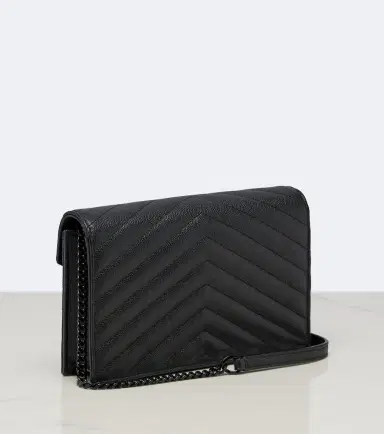 Saint Laurent Cassandre Envelope leather wallet on chain | Thumbnail 3 Saint Laurent Cassandre Envelope leather wallet on chain | Thumbnail 3