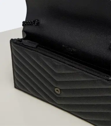 Saint Laurent Cassandre Envelope leather wallet on chain | Thumbnail 4 Saint Laurent Cassandre Envelope leather wallet on chain | Thumbnail 4