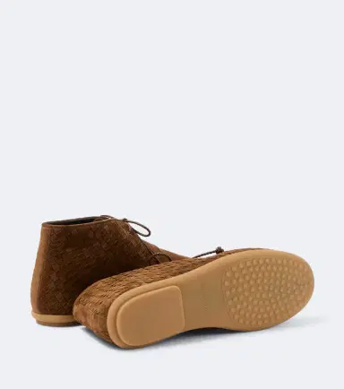 Bottega Veneta Intrecciato suede desert boots | Thumbnail 2 Bottega Veneta Intrecciato suede desert boots | Thumbnail 2