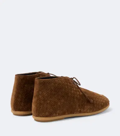 Bottega Veneta Intrecciato suede desert boots | Thumbnail 6 Bottega Veneta Intrecciato suede desert boots | Thumbnail 6