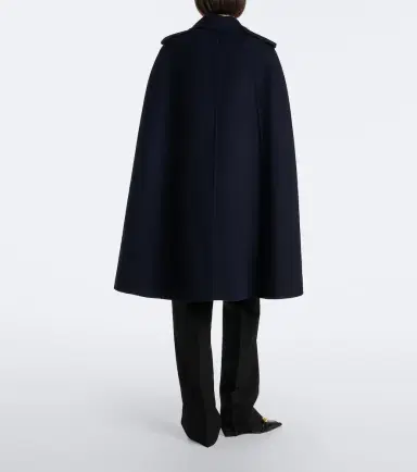 Burberry Check belted wool cape | Thumbnail 3 Burberry Check belted wool cape | Thumbnail 3