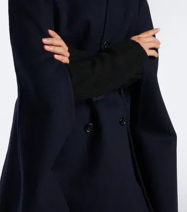 Burberry Check belted wool cape | Thumbnail 5 Burberry Check belted wool cape | Thumbnail 5