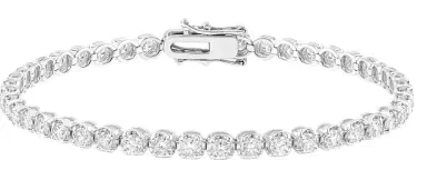 Wish Fine Jewelry 2.000ct Diamond Platinum Tennis Bracelet | Thumbnail 1 Wish Fine Jewelry 2.000ct Diamond Platinum Tennis Bracelet | Thumbnail 1