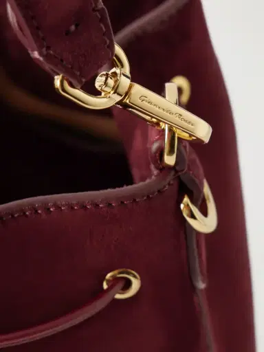 Gianvito Rossi Sienna Tasseled Suede Drawstring Bucket Bag | Thumbnail 5 Gianvito Rossi Sienna Tasseled Suede Drawstring Bucket Bag | Thumbnail 5