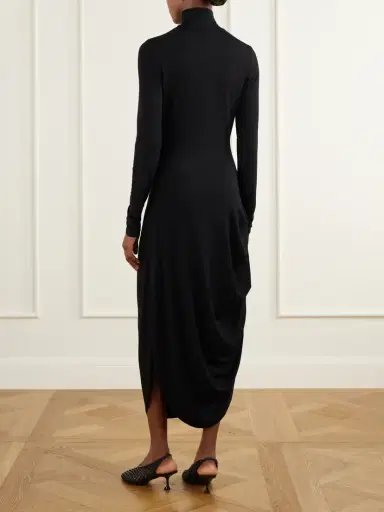 Proenza Schouler White Label Imogen Jersey Turtleneck Midi Dress | Thumbnail 3 Proenza Schouler White Label Imogen Jersey Turtleneck Midi Dress | Thumbnail 3