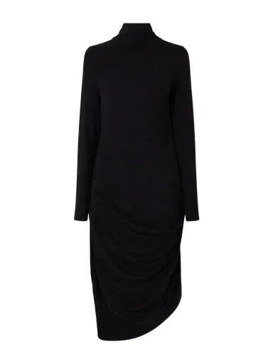 Proenza Schouler White Label Imogen Jersey Turtleneck Midi Dress | Thumbnail 1 Proenza Schouler White Label Imogen Jersey Turtleneck Midi Dress | Thumbnail 1