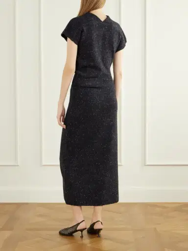 Proenza Schouler Abie Ribbed Stretch Merino Wool-blend Maxi Dress | Thumbnail 3 Proenza Schouler Abie Ribbed Stretch Merino Wool-blend Maxi Dress | Thumbnail 3