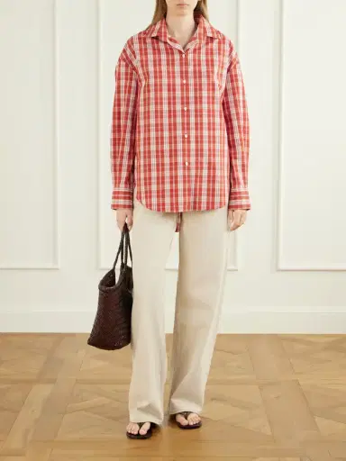 Faithfull En Vau Checked Cotton Shirt | Thumbnail 2 Faithfull En Vau Checked Cotton Shirt | Thumbnail 2